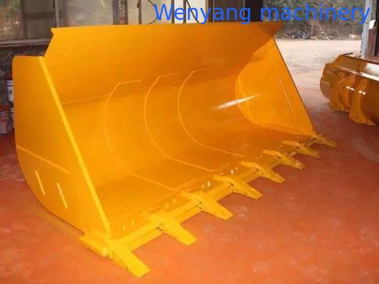 Китай Поставка усиленного ковша для колесного погрузчика SDLG953, объем 4.5 м3, усиленный ковш поставщик