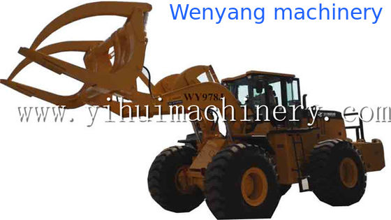 Китай Wenyang Machinery WY978J 12-тонная колесная погрузчица с локотью, подходящая для деревянного бревна большого диаметра поставщик