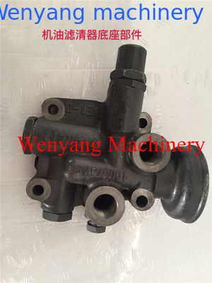 Китай оригинальные запасные части двигателя YTO, нижний блок фильтра масла YTO 4RTF.430100-1 поставщик