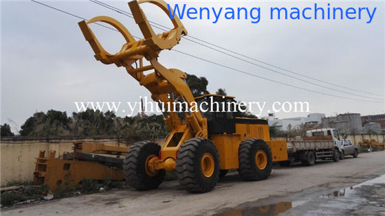 Китайская машина Wenyang для погрузки бревна WY968J 8тон с лопатой бревна поставщик