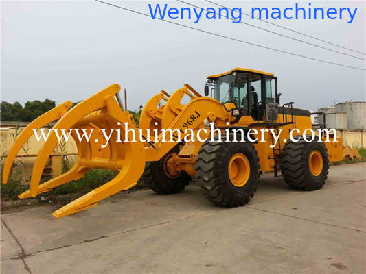 Китайская машина Wenyang для погрузки бревна WY968J 8тон с лопатой бревна поставщик