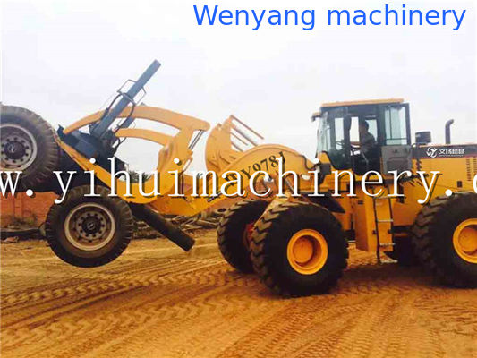 Wenyang Machinery WY978J 12-тонная колесная погрузчица с локотью, подходящая для деревянного бревна большого диаметра поставщик