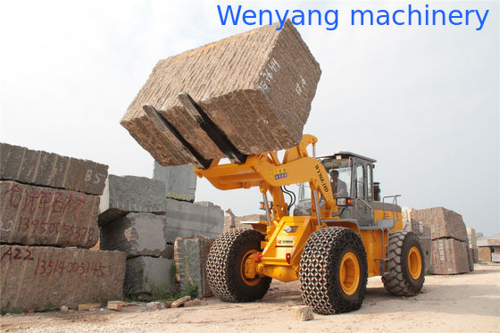 Горячая распродажа WY968-18D 18-тонный колесный погрузчик с вилами для поддонов с двигателем Weichai 175 кВт поставщик