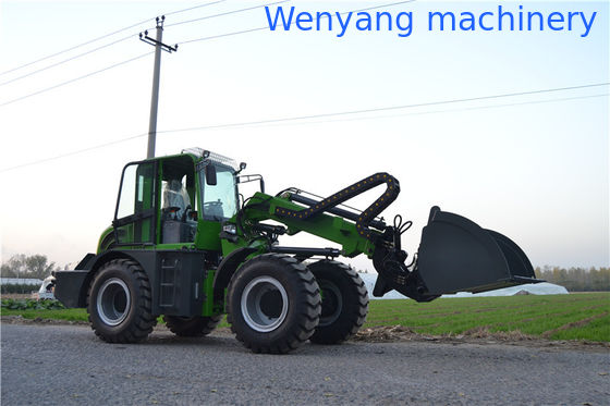 Загрузчик на колесах с телескопическим бумом на 1,5 м3 с высотой подъема 6050 мм поставщик