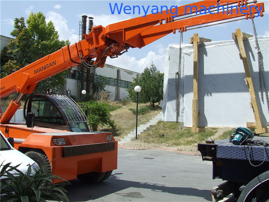 12-тонный телескопический кран для обработки камня для погрузки мраморных плит поставщик