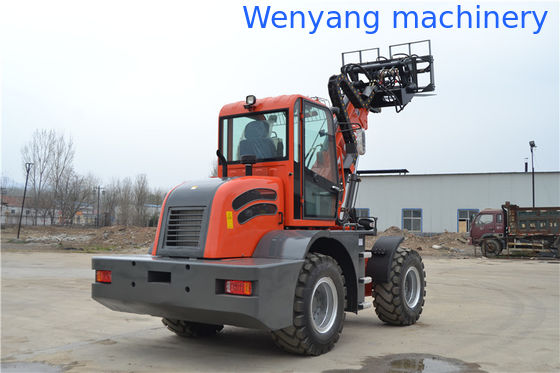 Китайский телескопический погрузчик WY2500 для сельскохозяйственной техники с вилами для поддонов поставщик