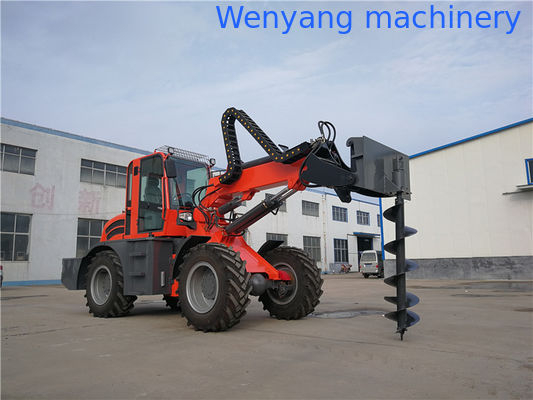 2.5-тонная сельскохозяйственная техника  4WD  телескопический погрузчик  с буром для земли поставщик