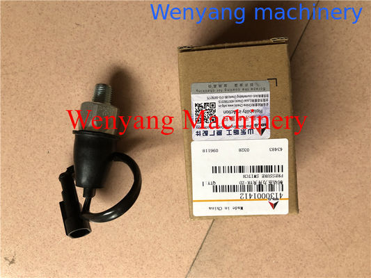 Датчик давления оригинальных запасных частей для колесного погрузчика SDLG LG958 4130001412 поставщик